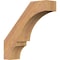 Ekena Millwork 3 1/2"W x 14"D x 14"H Balboa Smooth Knee Brace, Western Red Cedar BRC04X14X14BOA00SWR - alternate 1